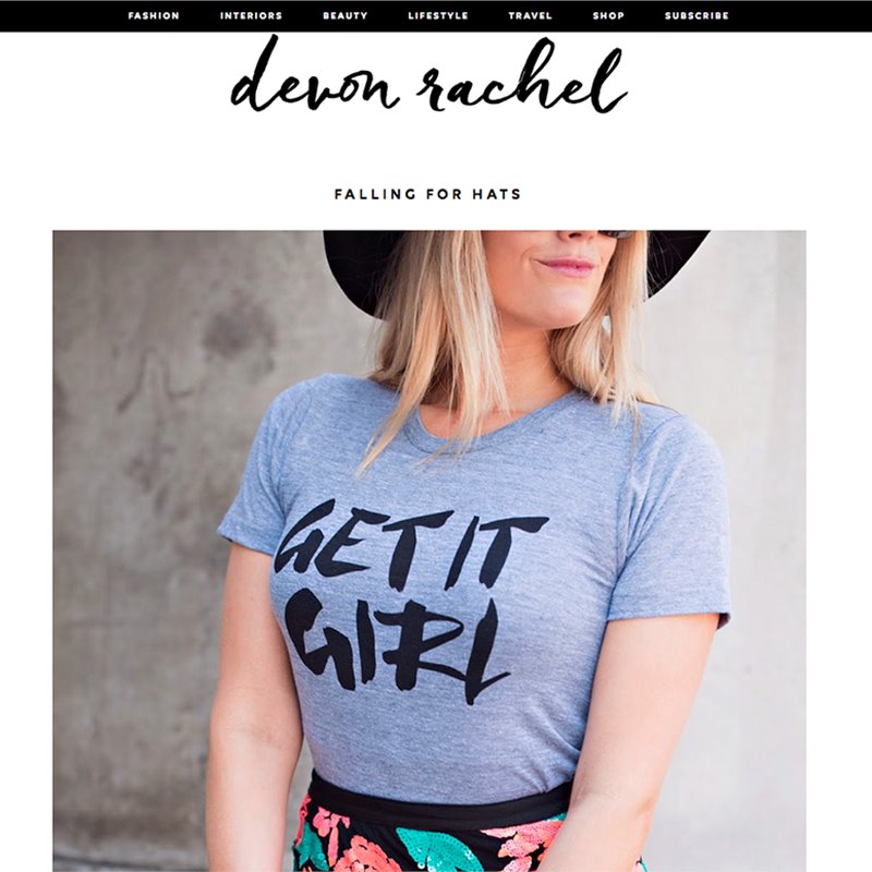 Devon Rachel | Falling For Hats