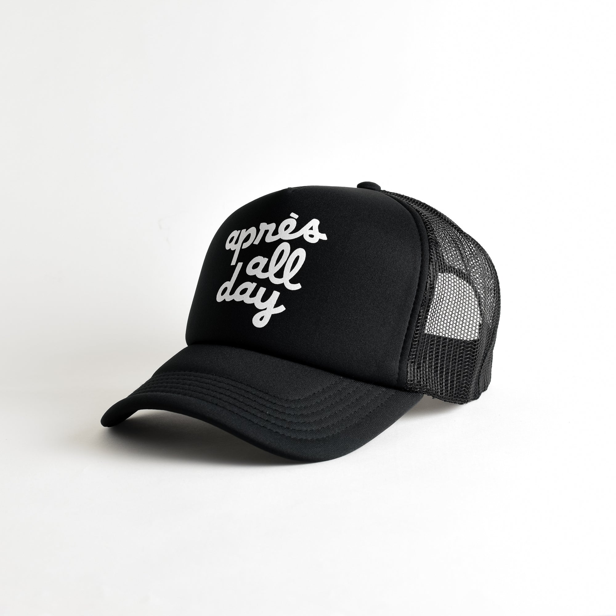 Après All Day Recycled Trucker Hat - black