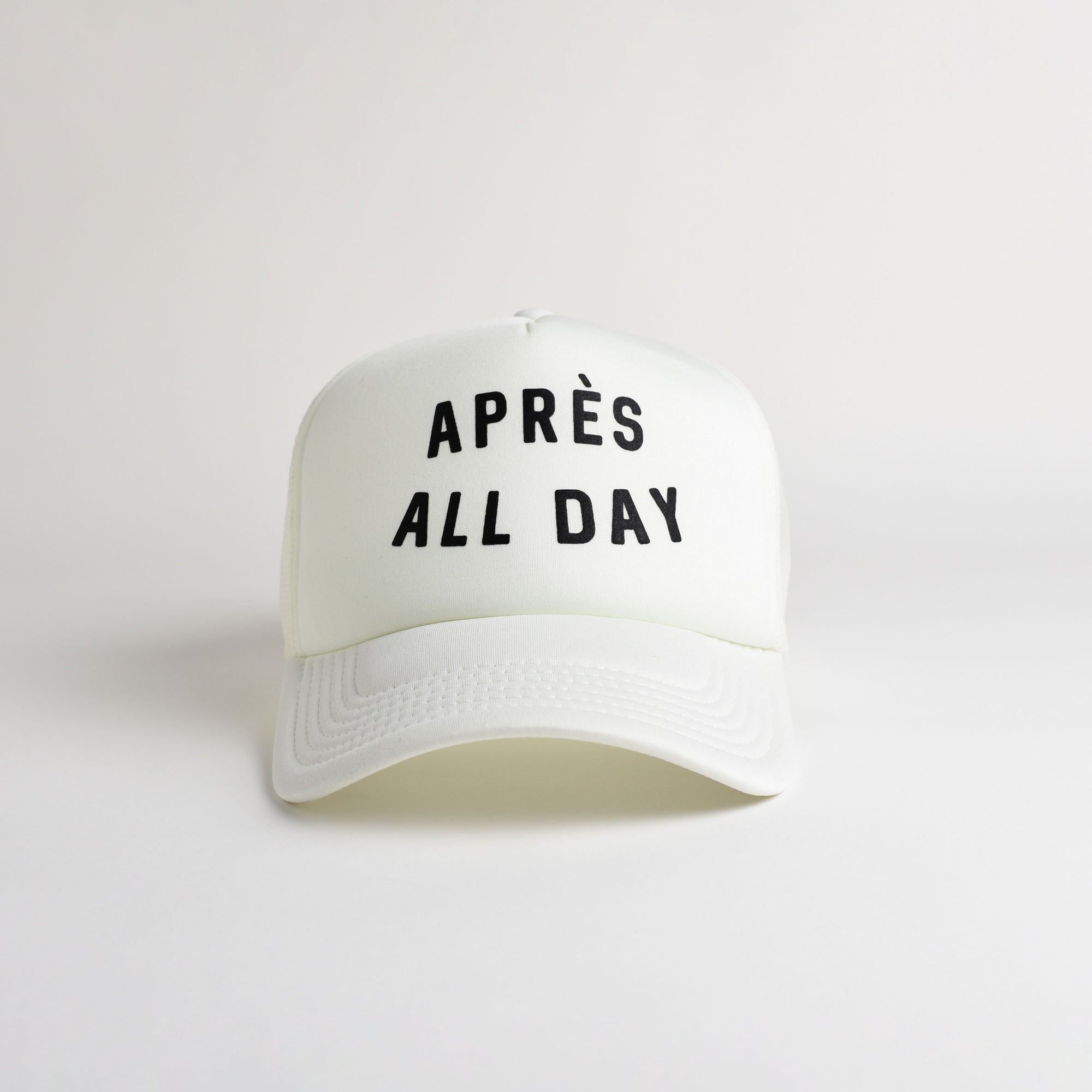 Après All Day No. 1 Recycled Trucker Hat - snow