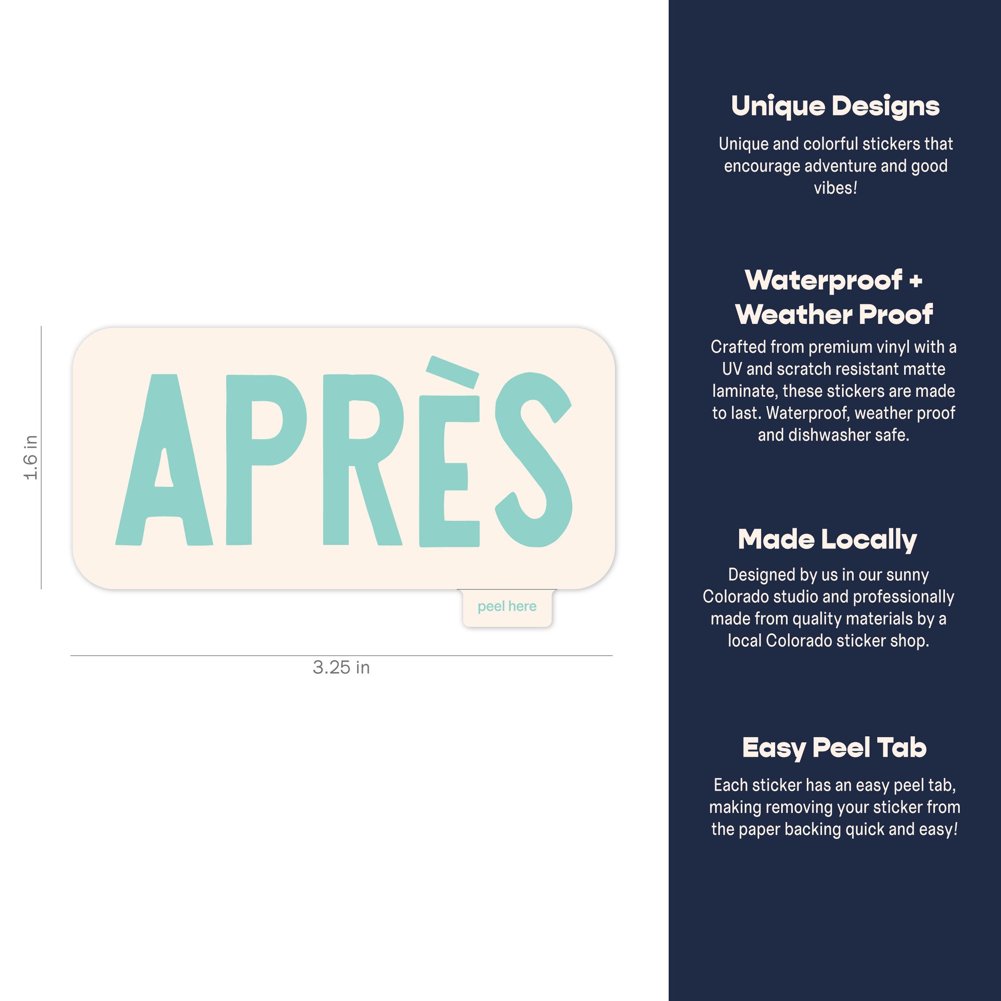 Après Sticker