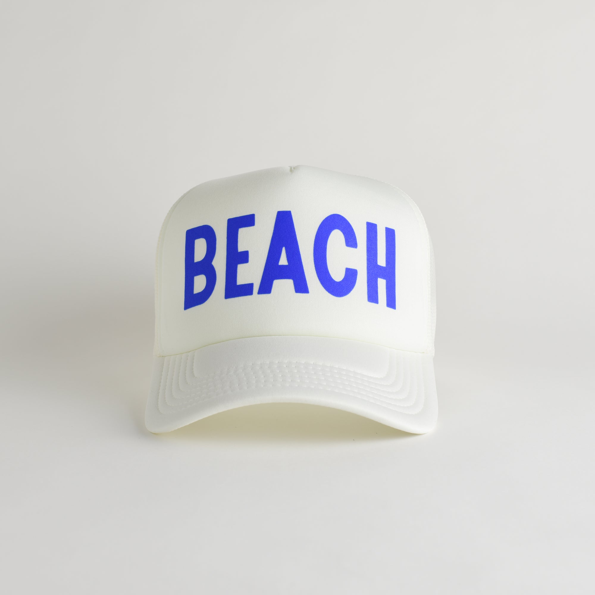 Beach Recycled Trucker Hat - ecru