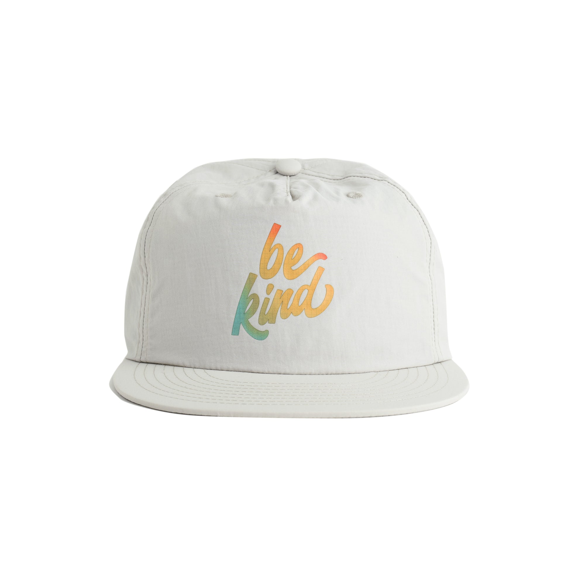 Be Kind Recycled Nylon Quick Dry Hat - bone