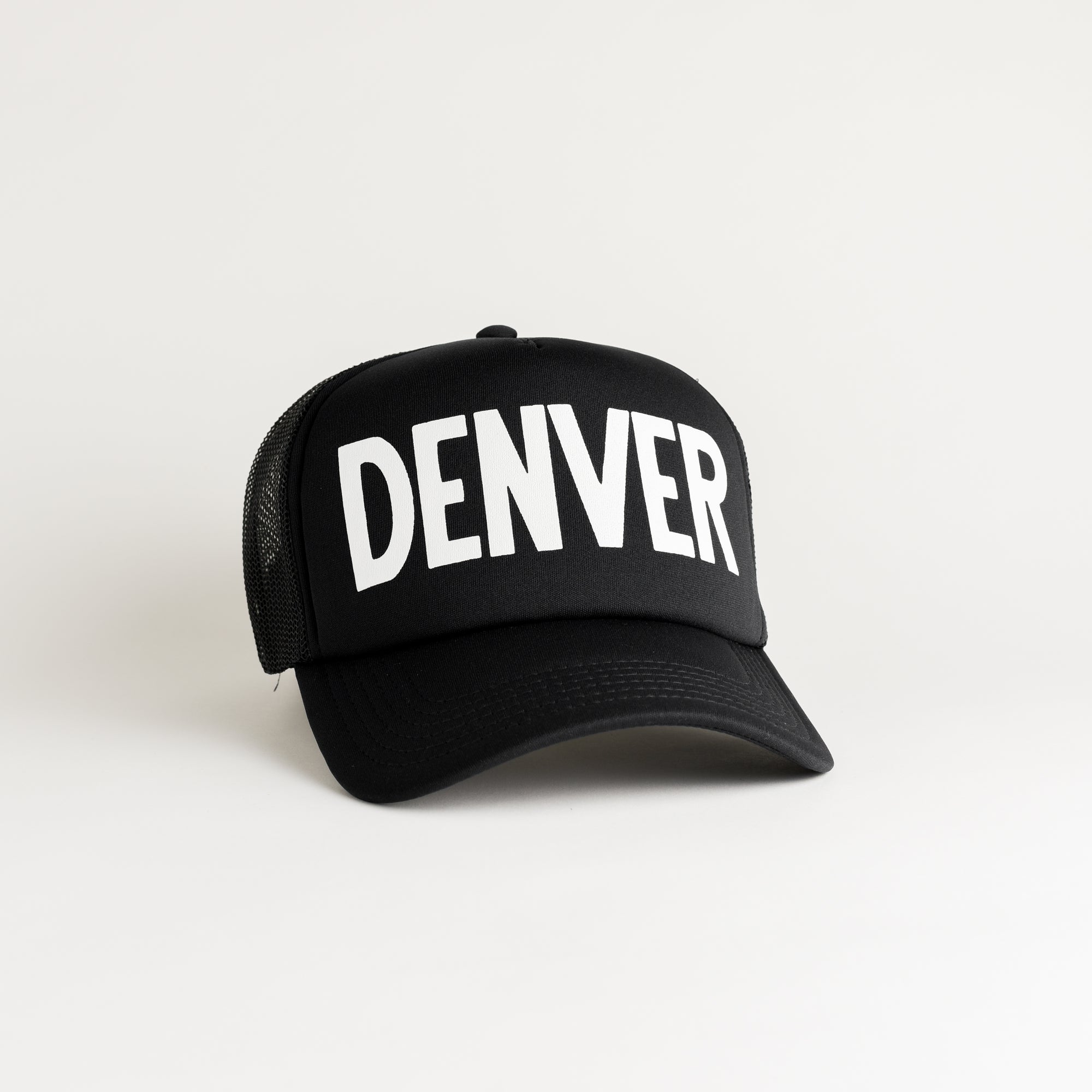 Denver Recycled Trucker Hat - black