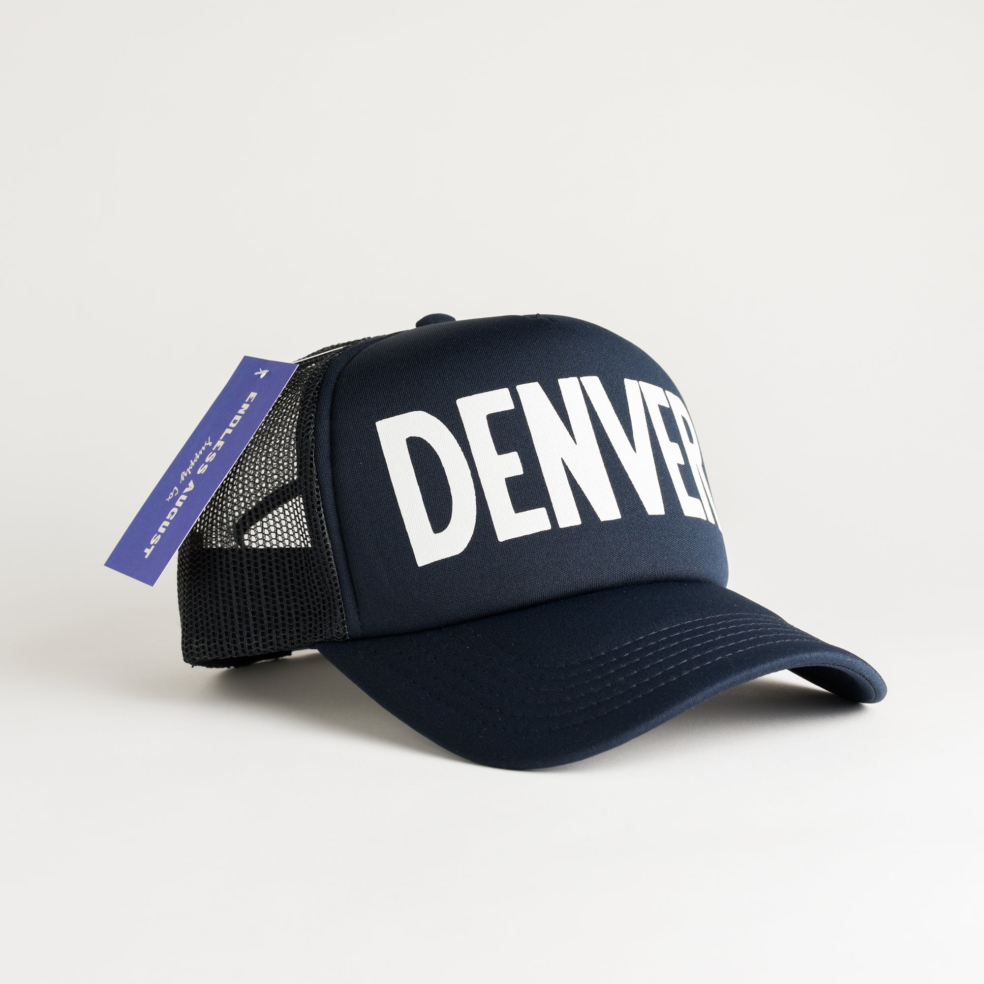 Denver Recycled Trucker Hat - navy
