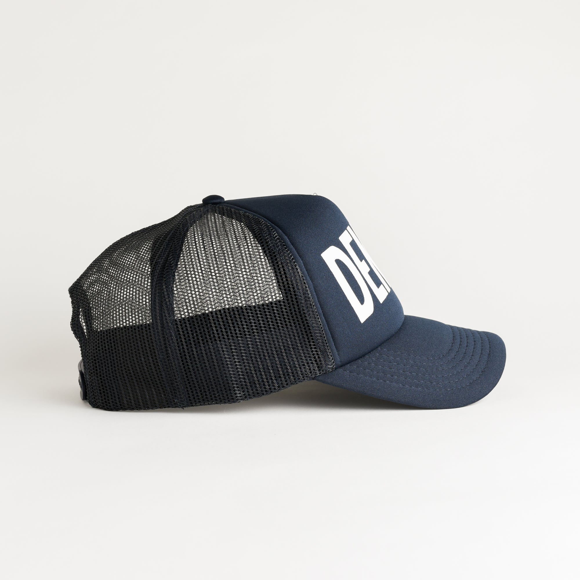 Denver Recycled Trucker Hat - navy