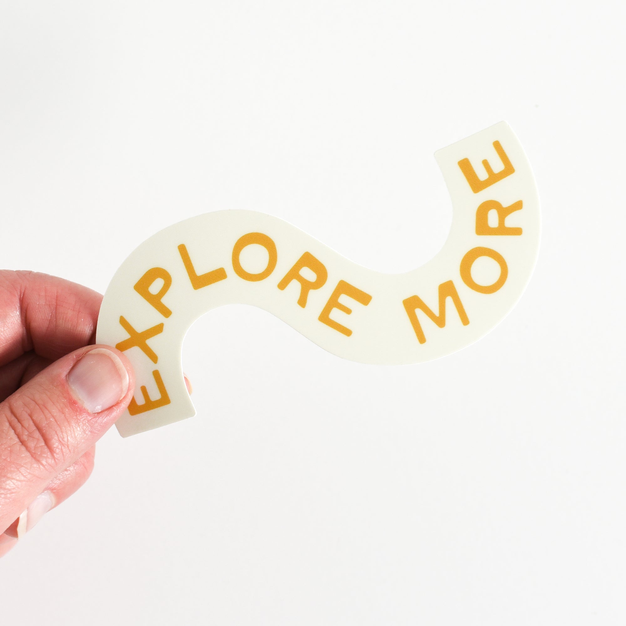 Explore More Large Sticker - yellow