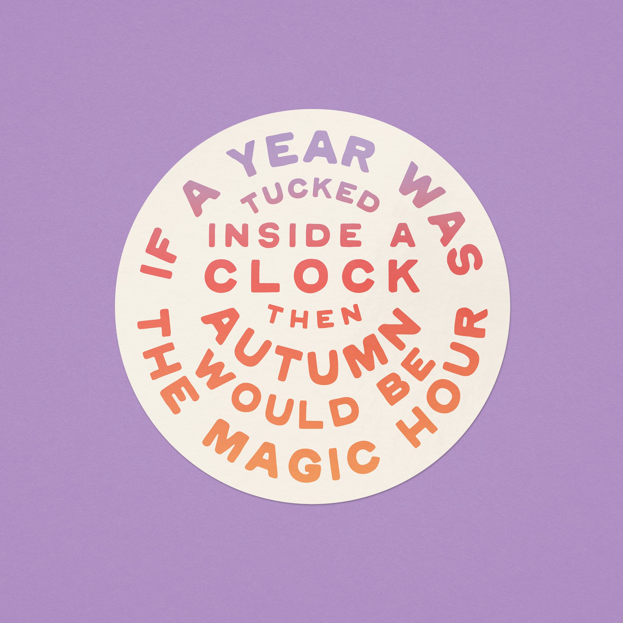 Fall Magic Sticker