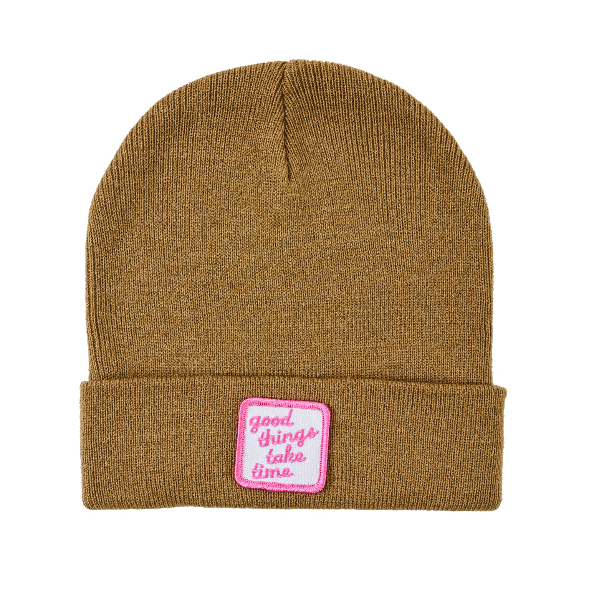Good Things Take Time Beanie