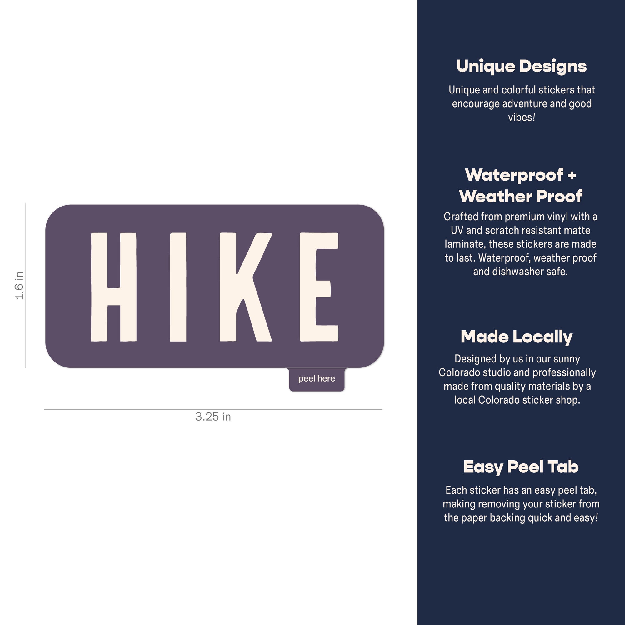 Hike Sticker