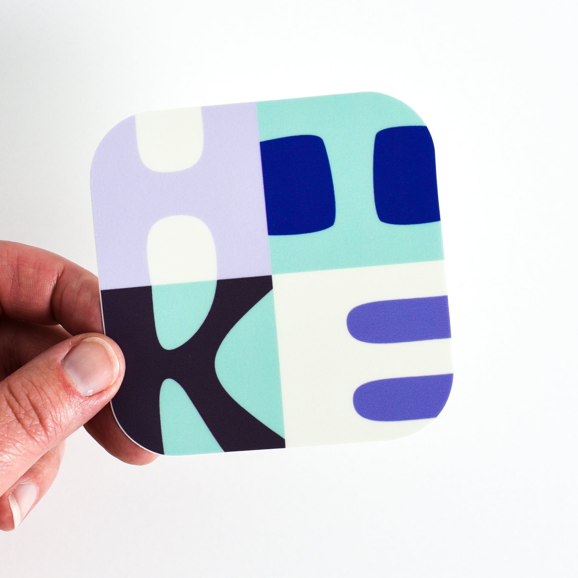 Hike Large Sticker - blues