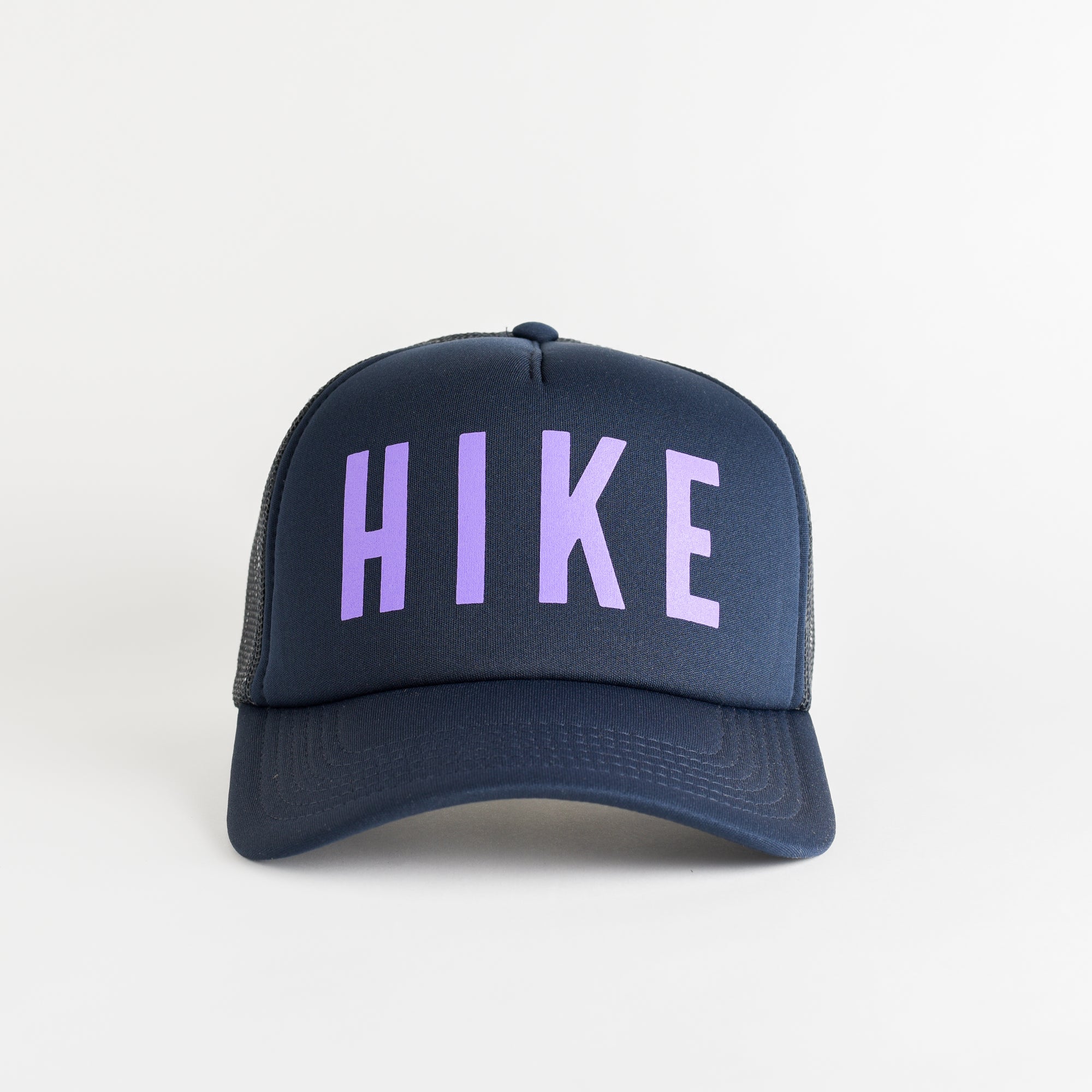 Hike Recycled Trucker Hat - navy
