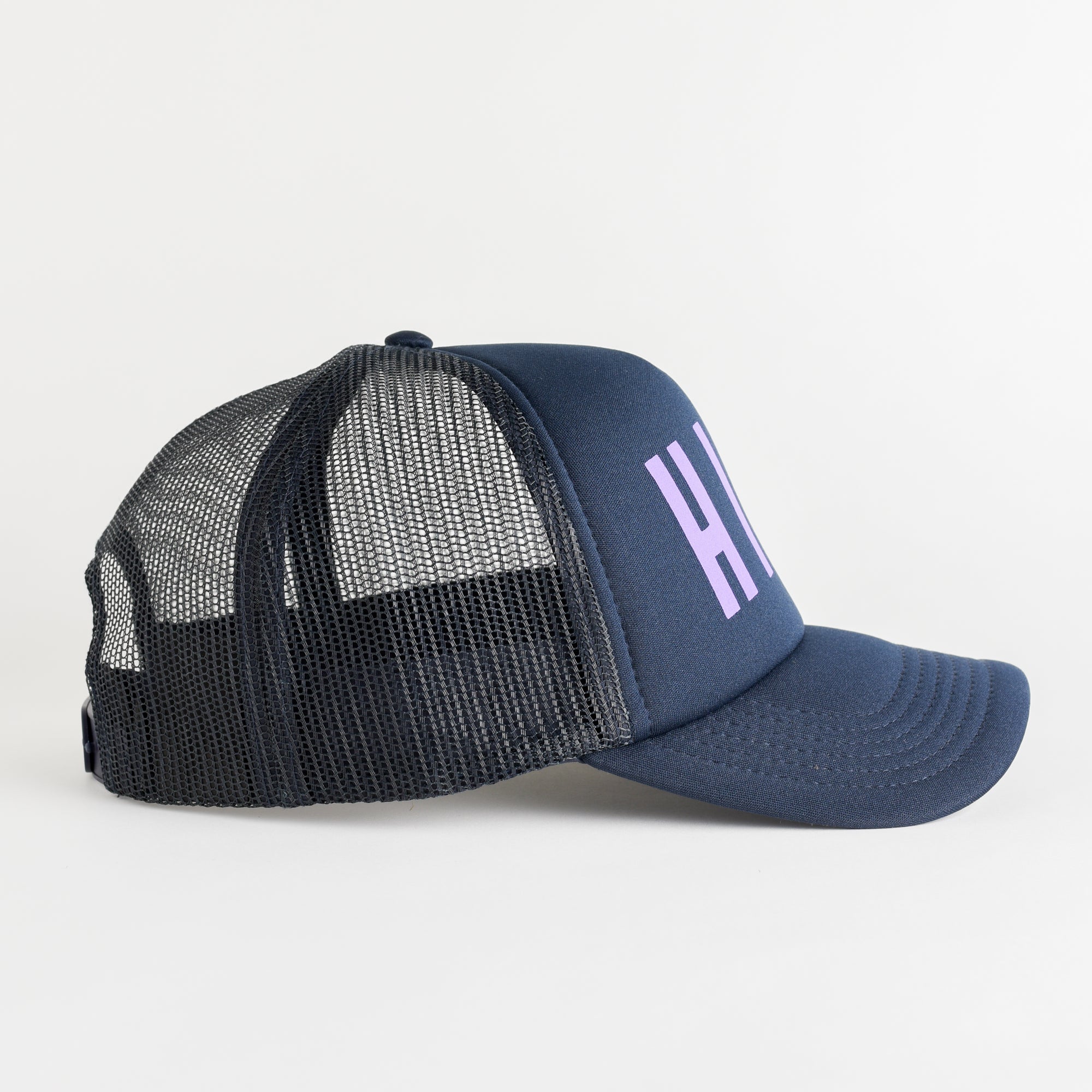 Hike Recycled Trucker Hat - navy
