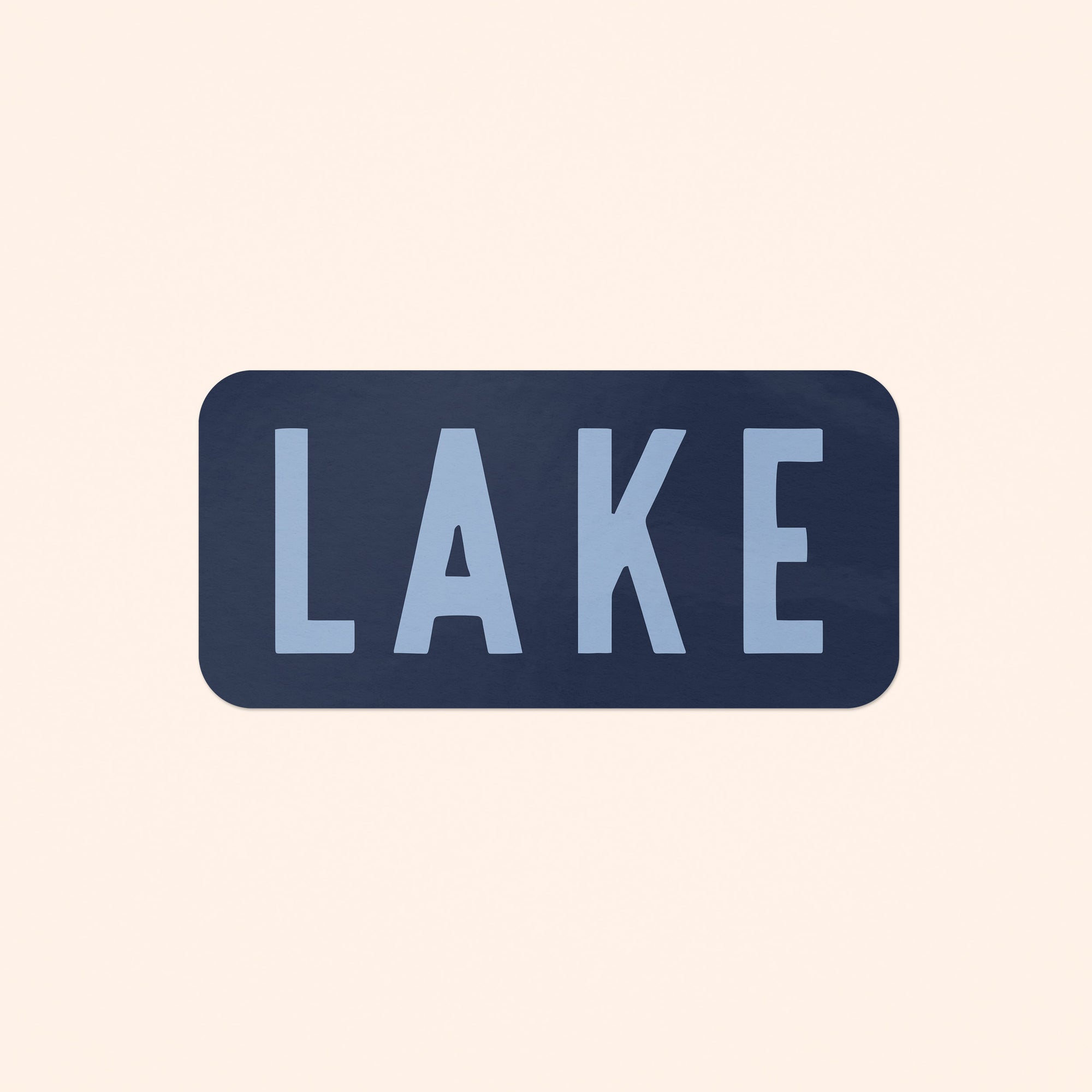 Lake Sticker