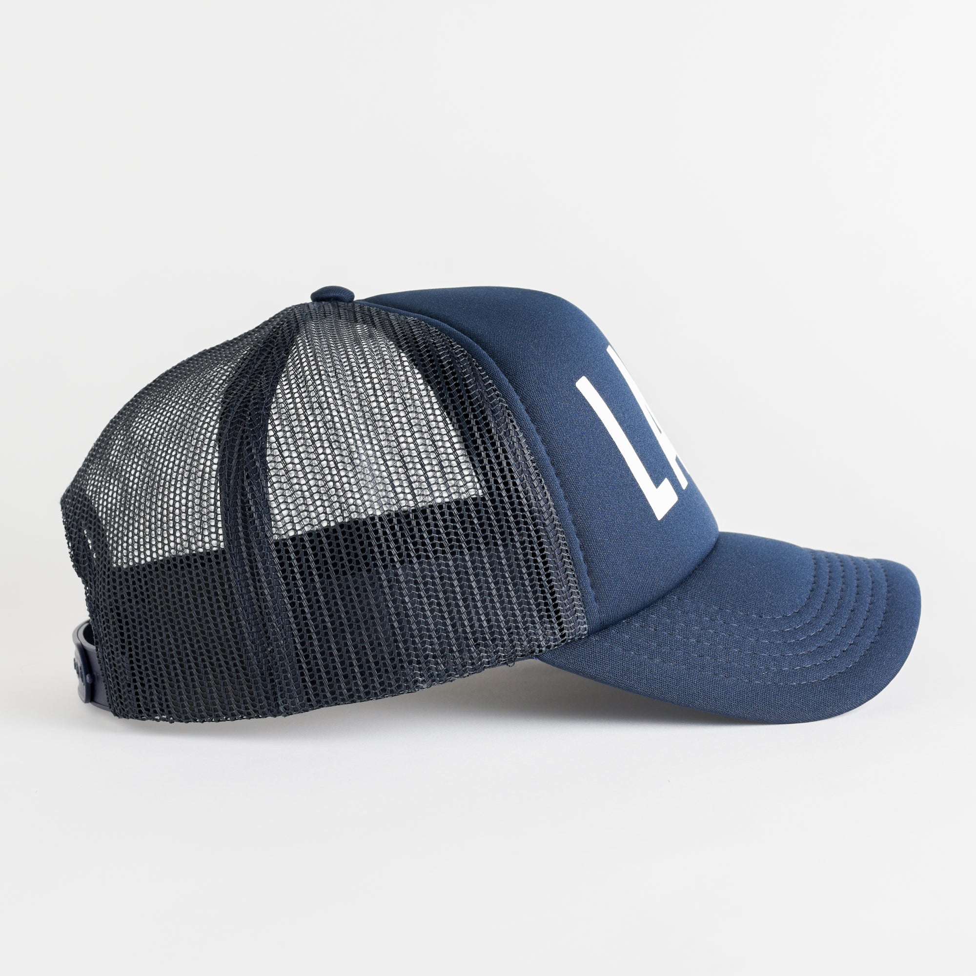 Lake Recycled Trucker Hat - navy