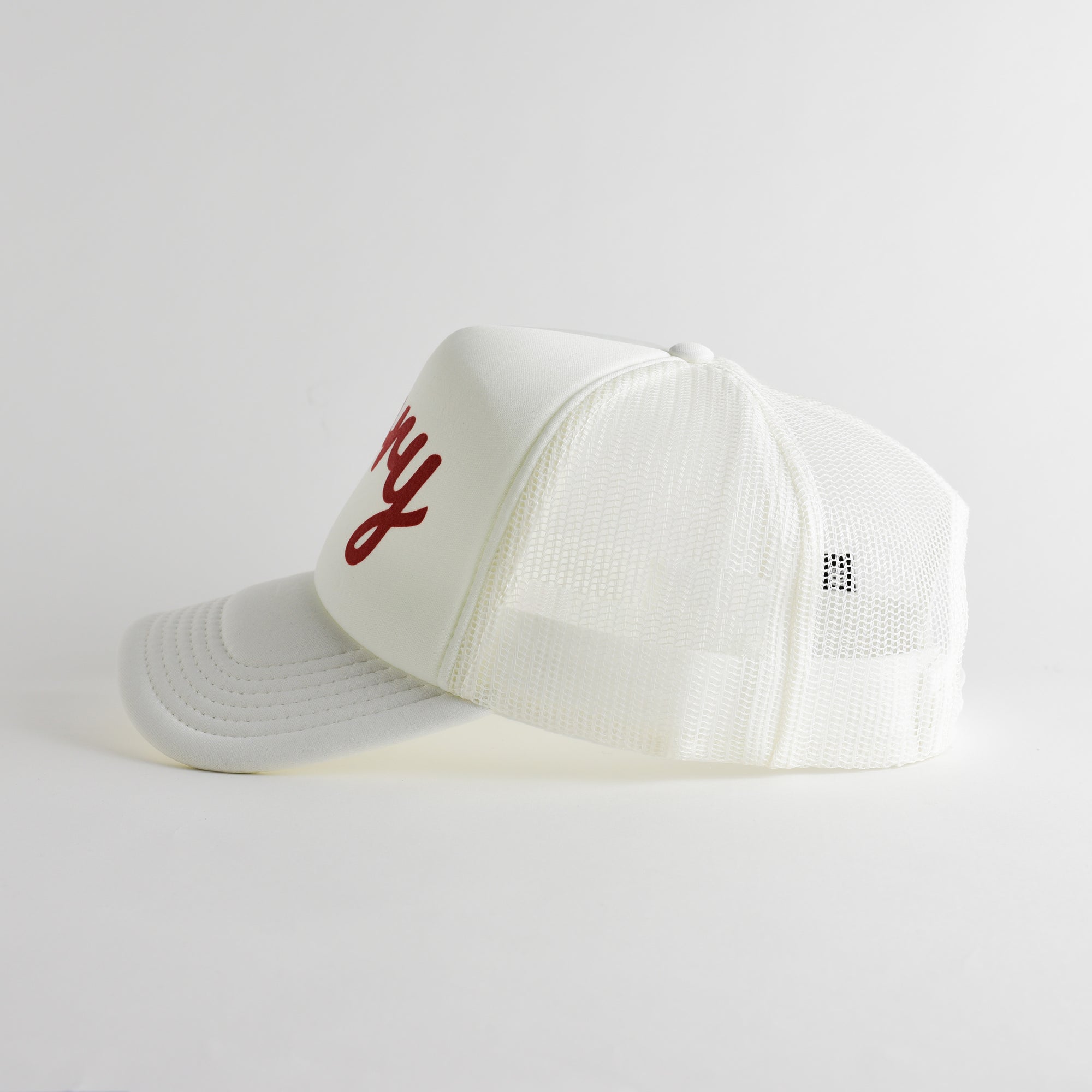 Merry Recycled Trucker Hat - snow