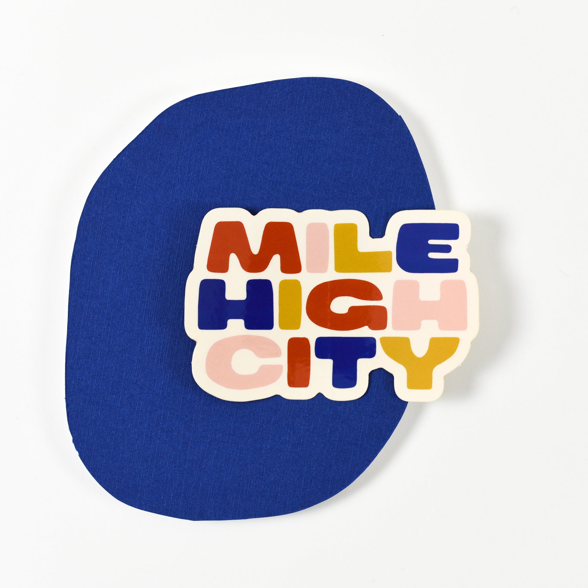 Mile High City Glossy Large Sticker