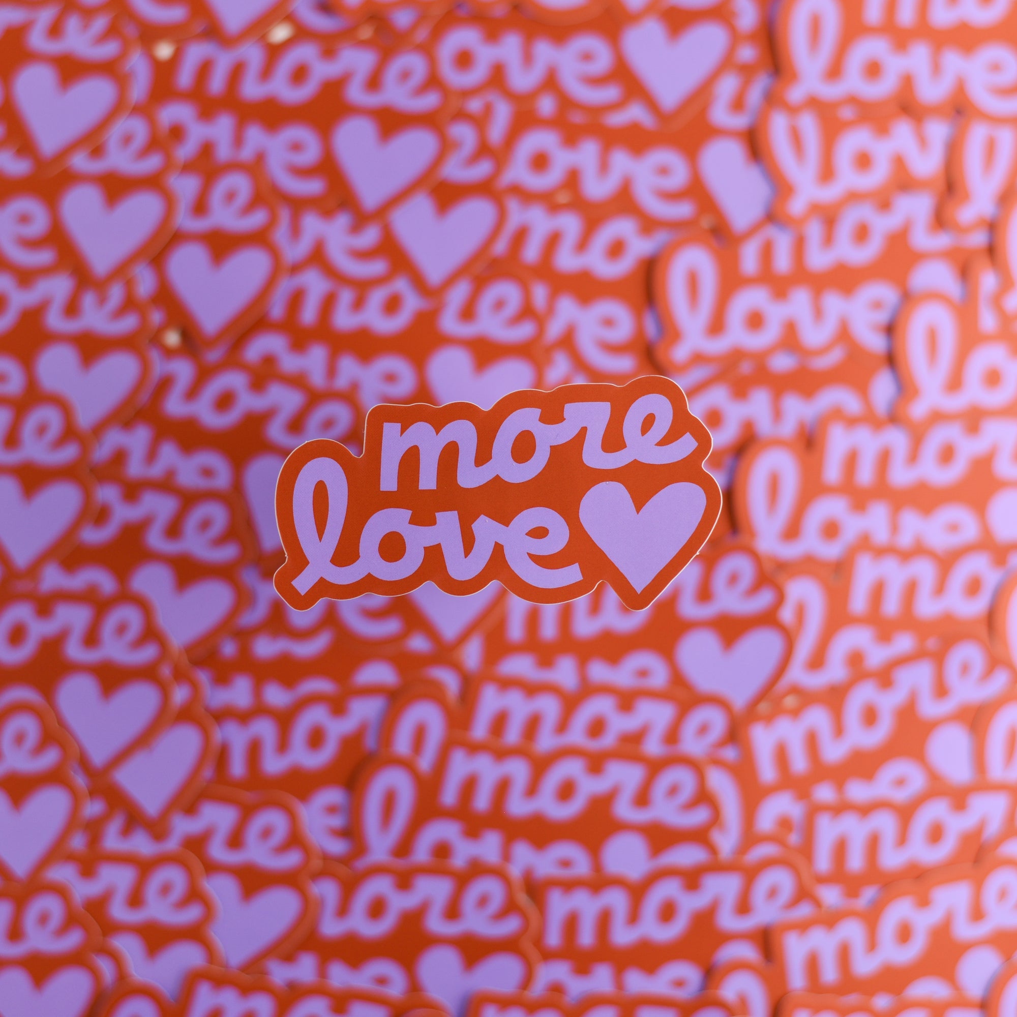 More Love Large Sticker