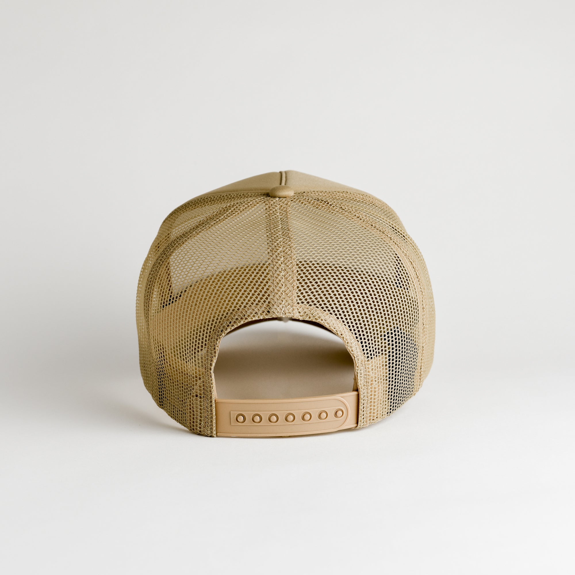 Mountain Time Recycled Trucker Hat - khaki