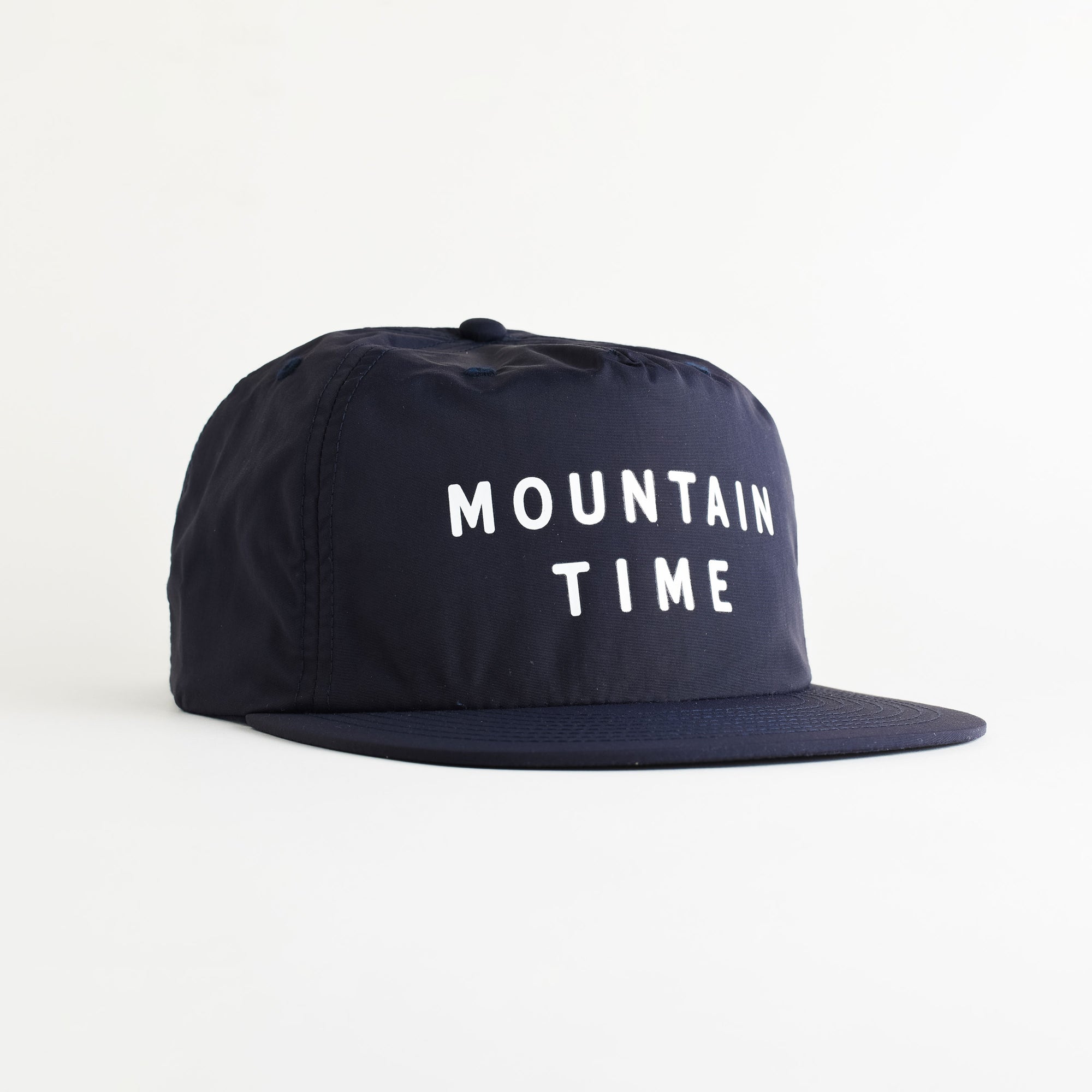 Mountain Time Recycled Nylon Quick Dry Hat - navy