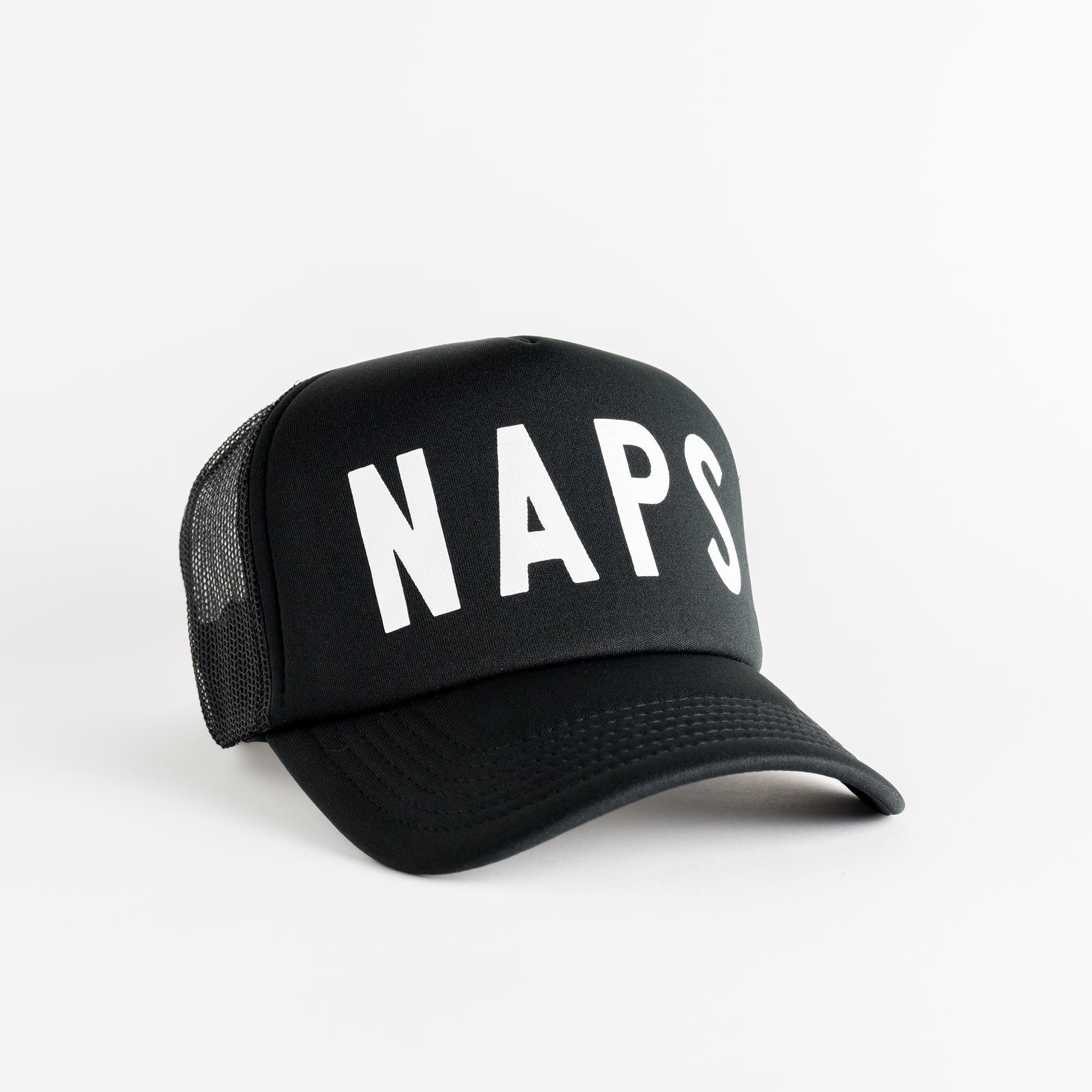 Naps Recycled Trucker Hat - black