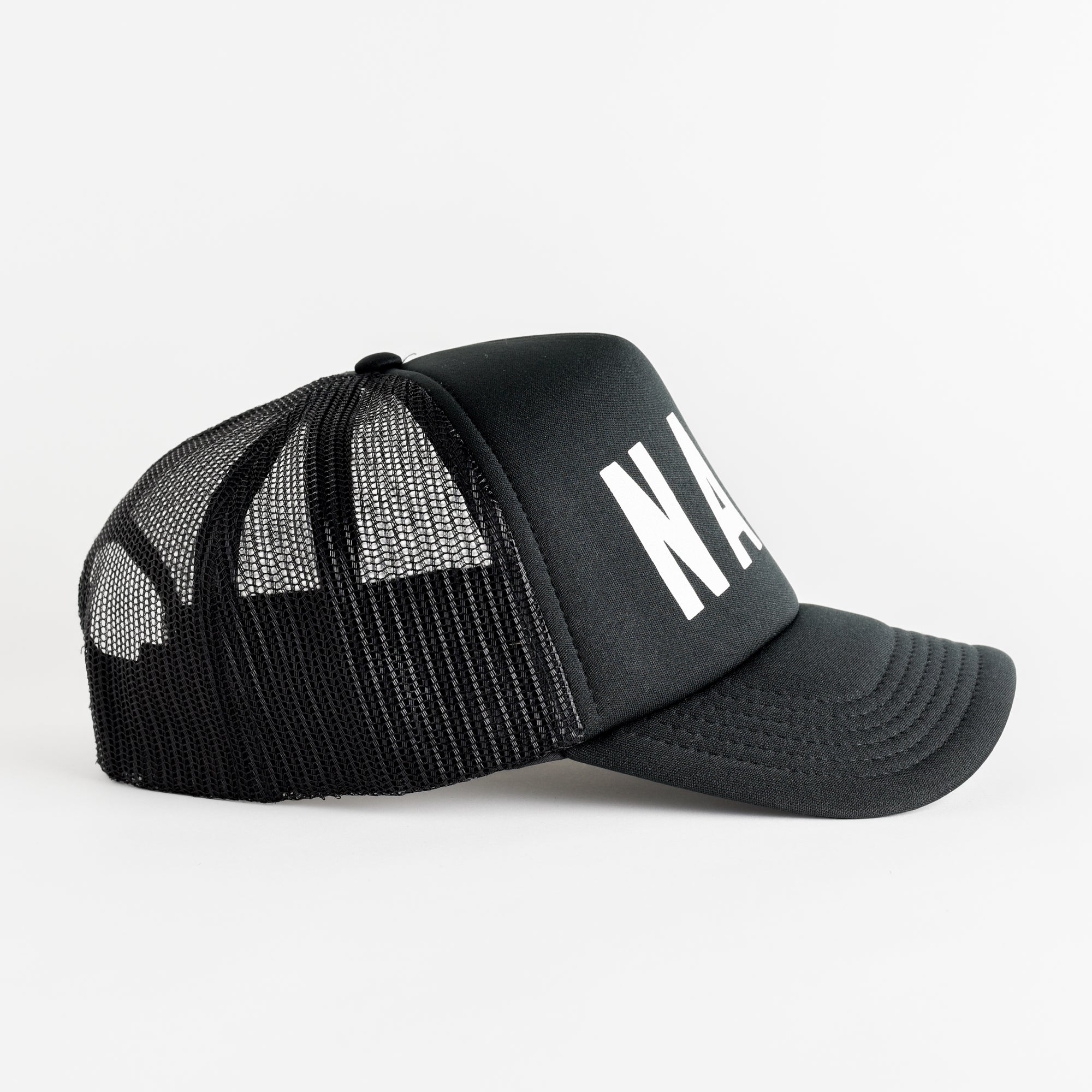 Naps Recycled Trucker Hat - black