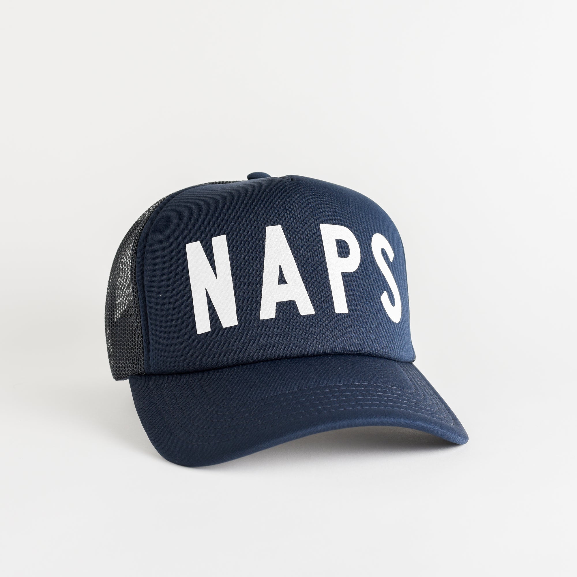 Naps Recycled Trucker Hat - navy