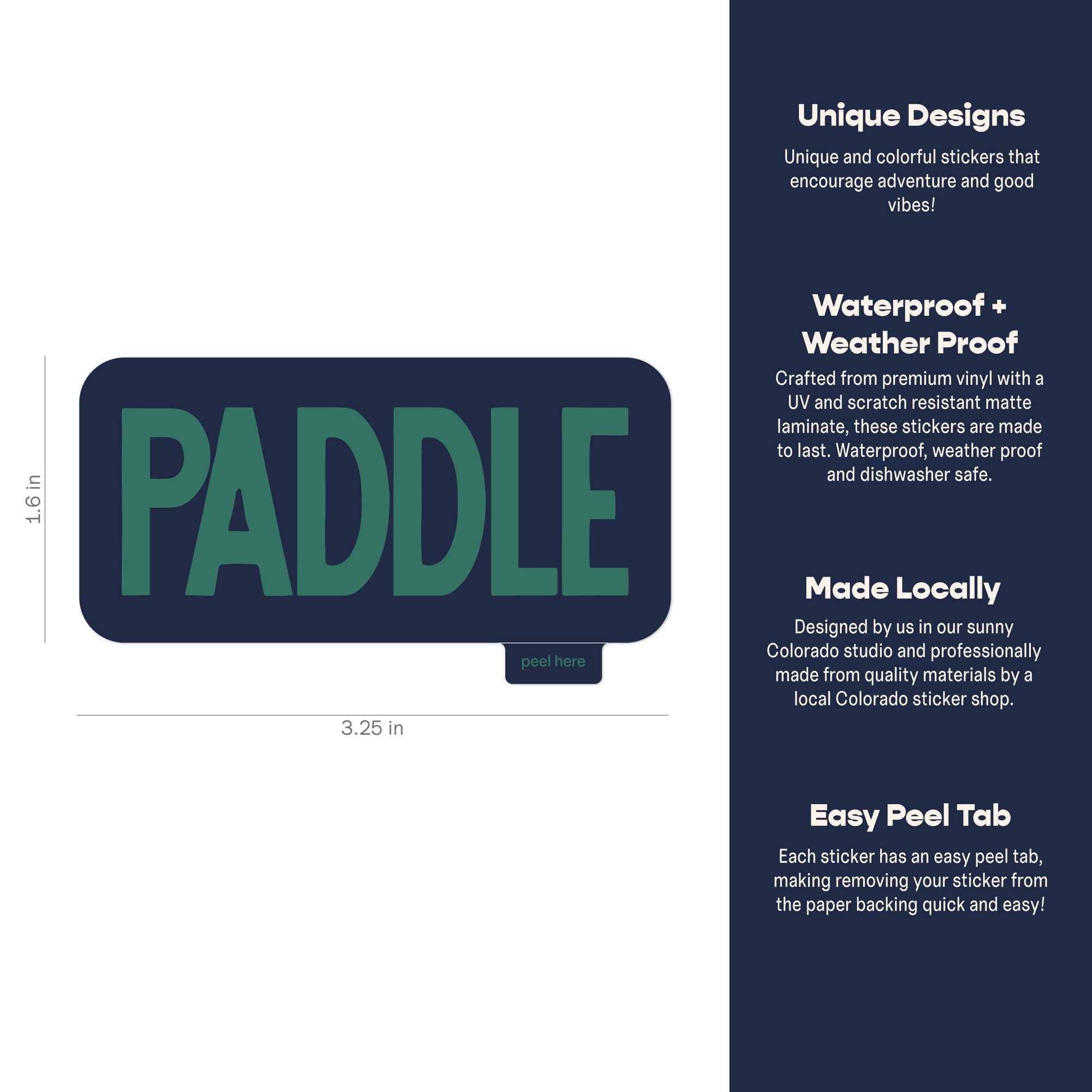 Paddle Sticker