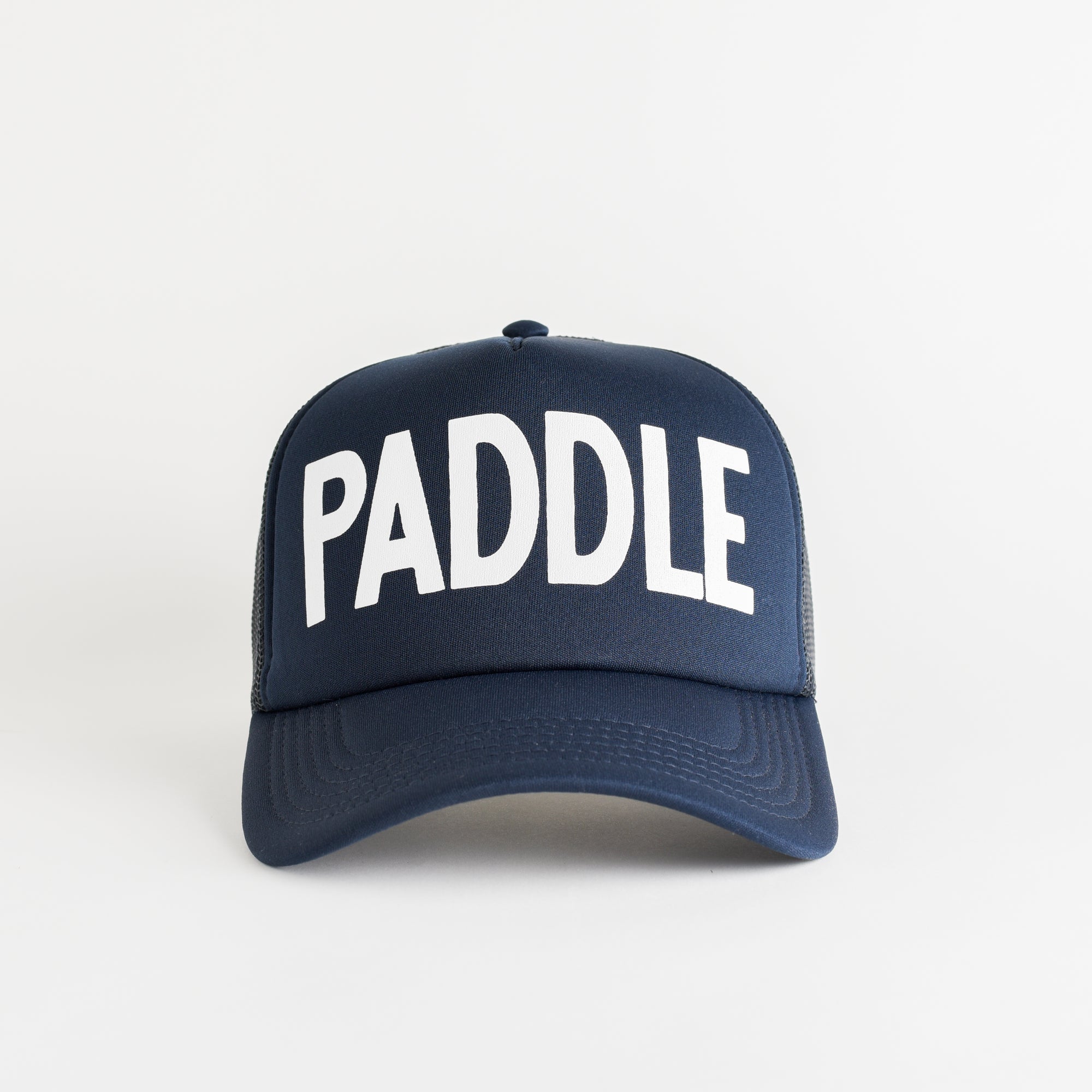 Paddle Recycled Trucker Hat - navy