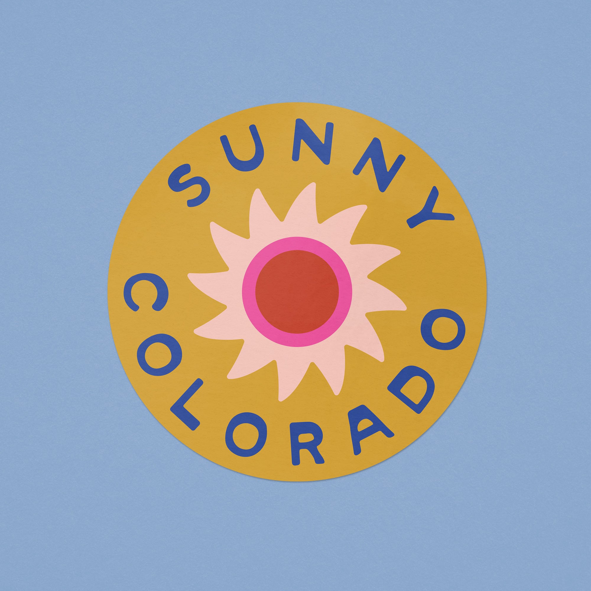 Sunny Colorado No. 1 Sticker
