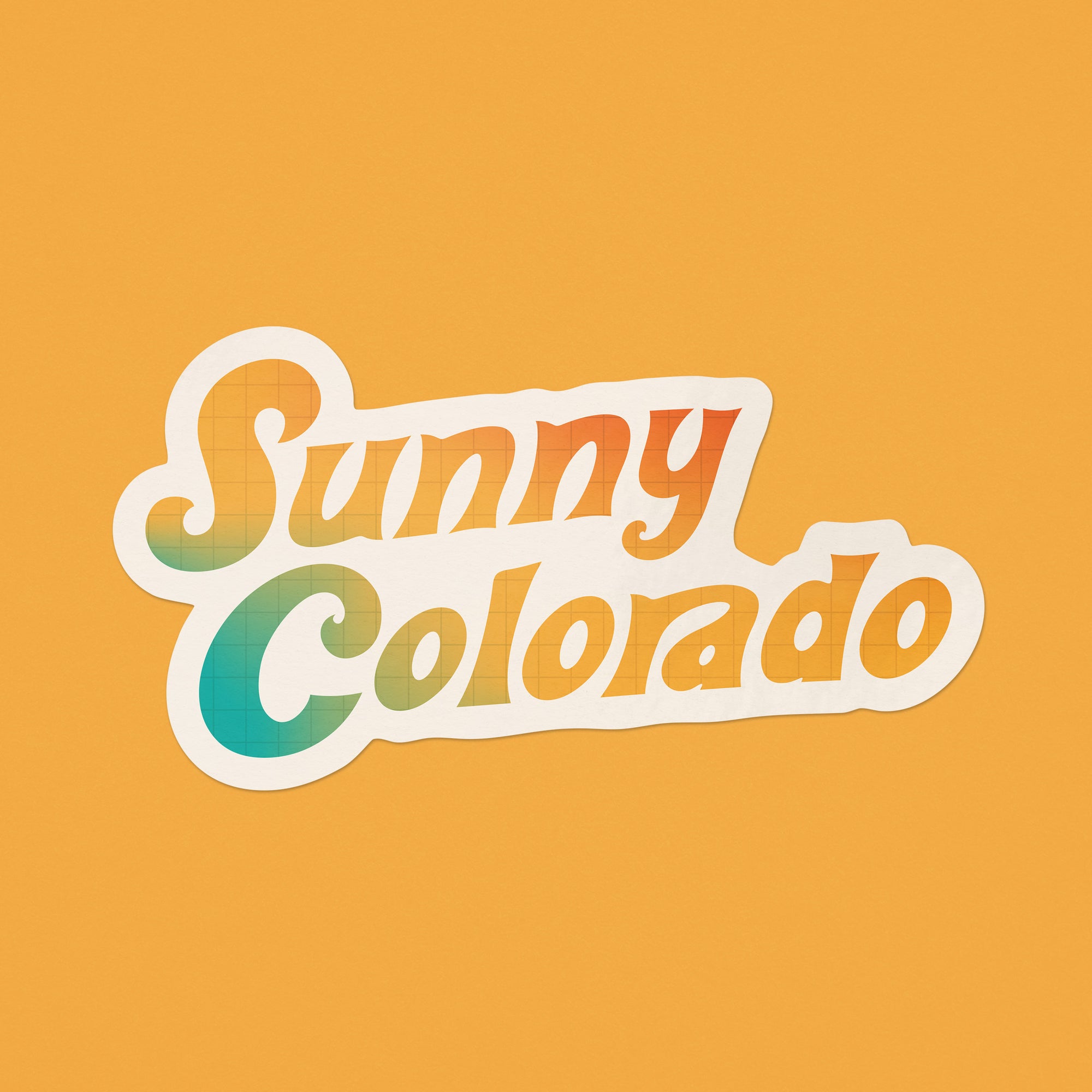 Sunny Colorado No. 2 Large Sticker