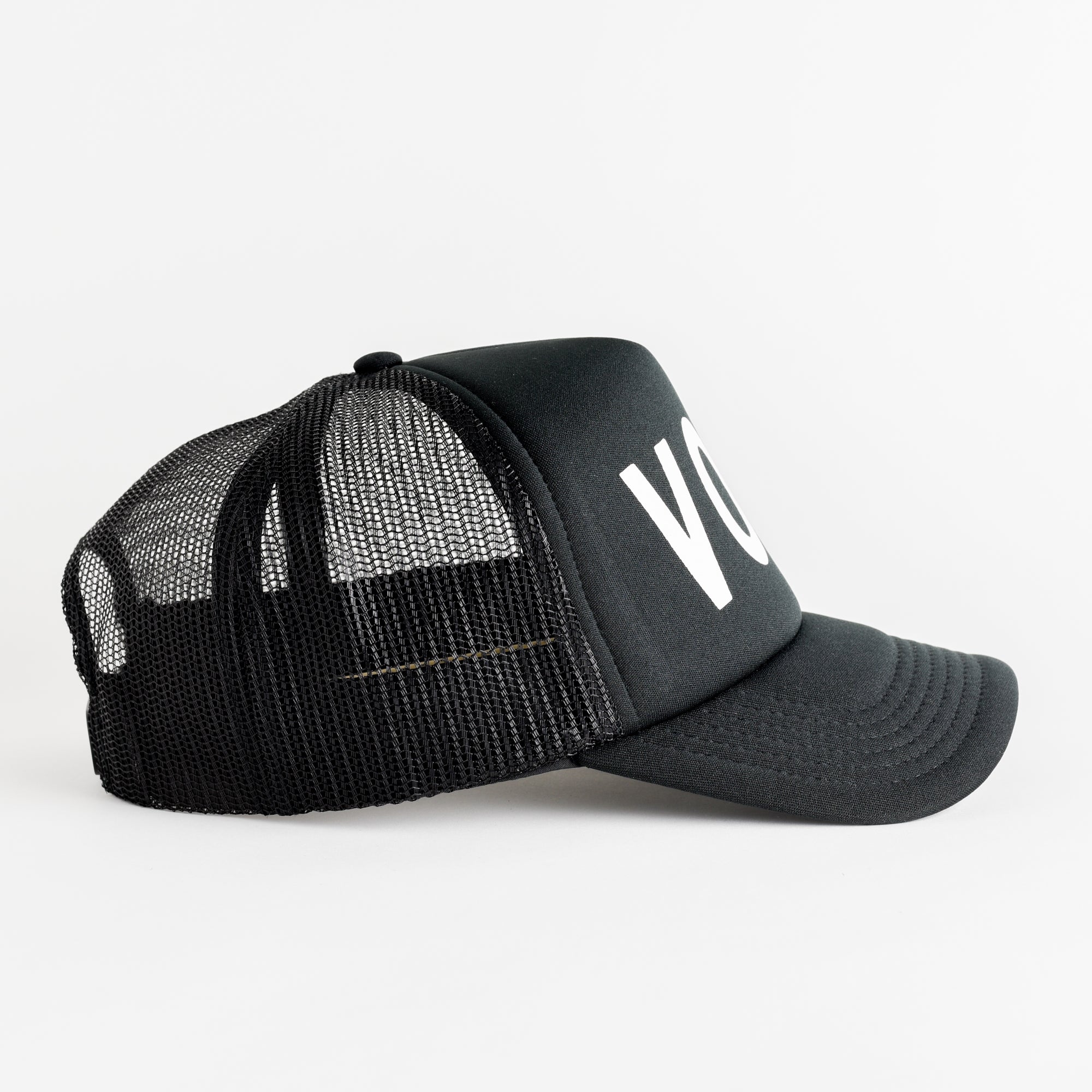 Vote Recycled Trucker Hat - black