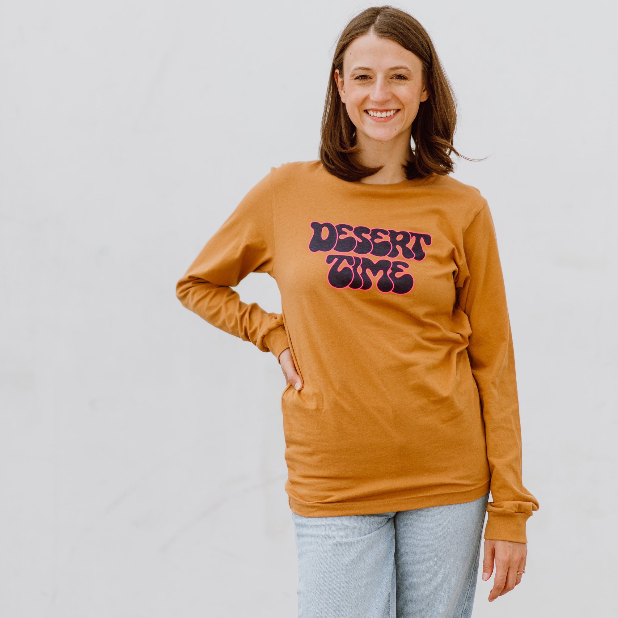Desert Time Long Sleeve Tee Shirts & Tops August Ink