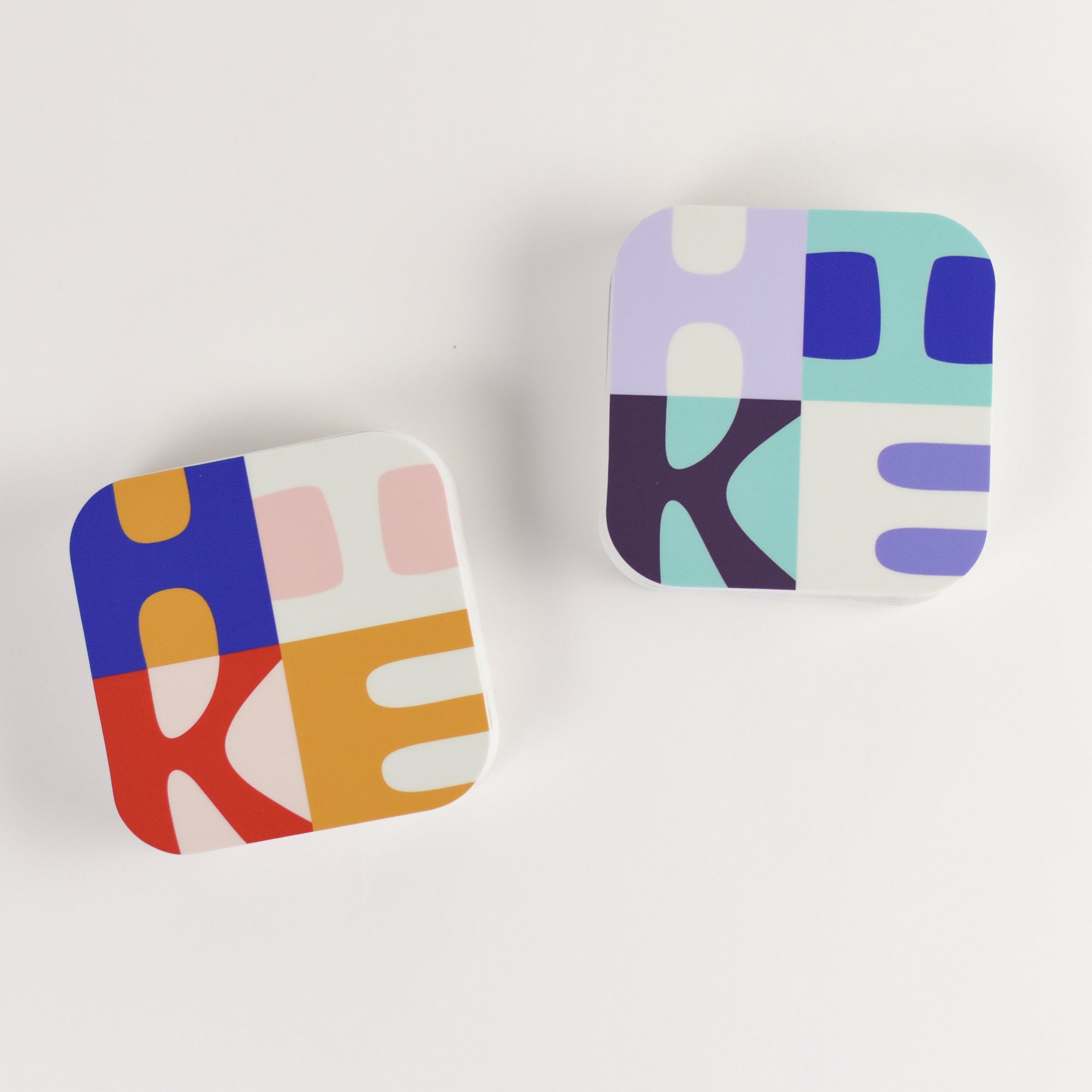 Hike Large Sticker - blues