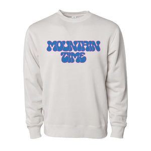Mountain Time Retro Unisex Sweatshirt Shirts & Tops August Ink 