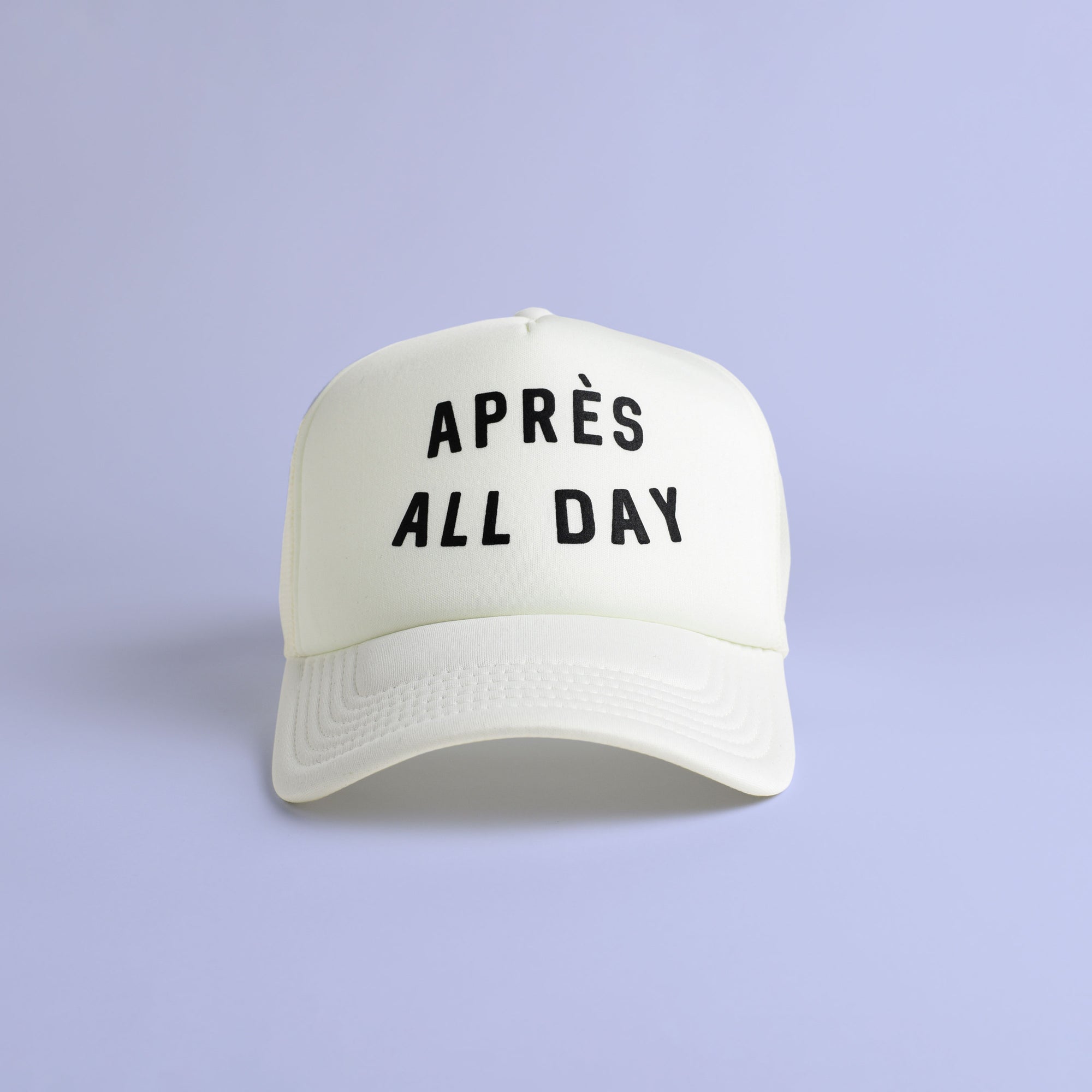 Après All Day No. 1 Recycled Trucker Hat - snow