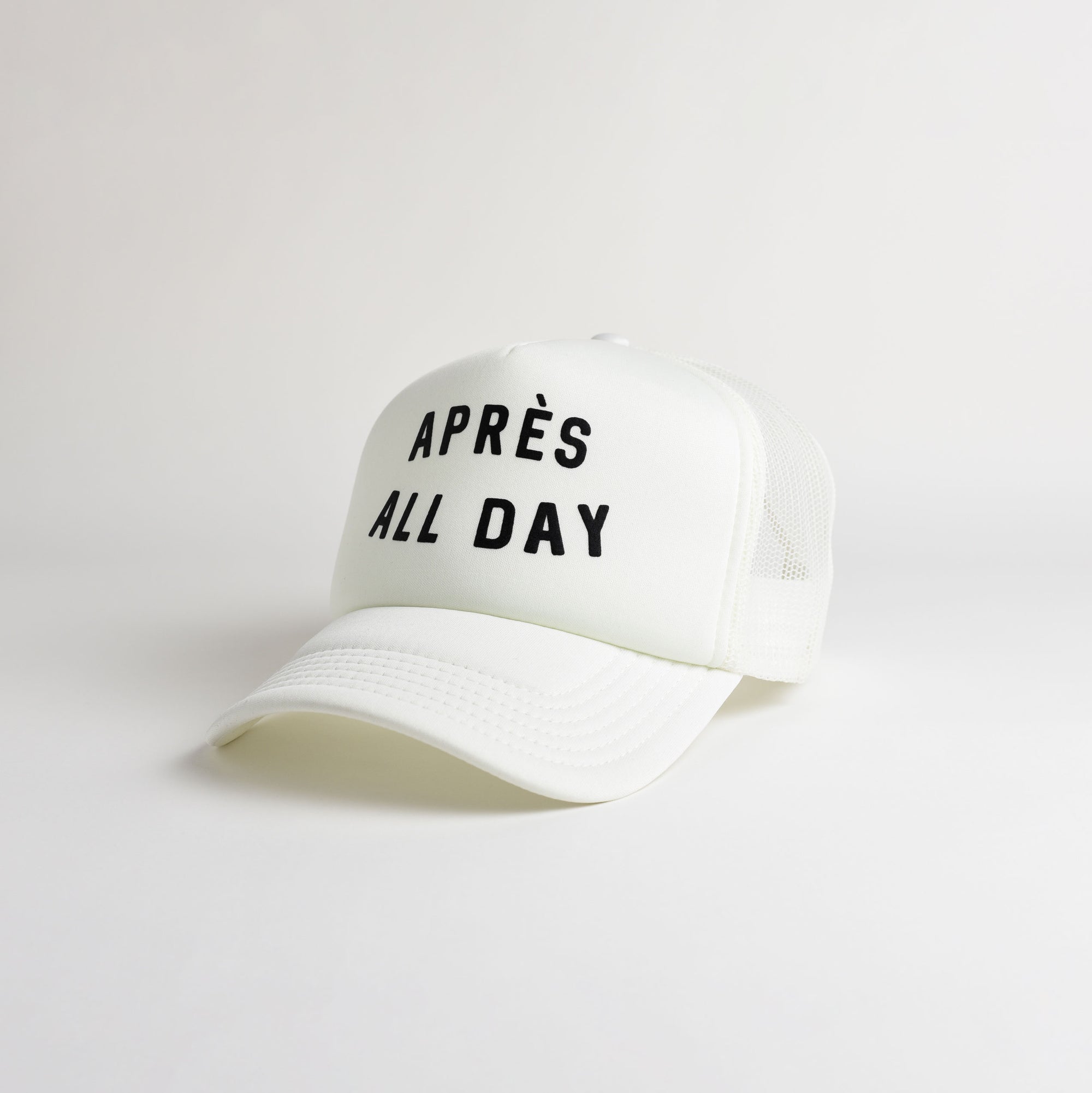 Après All Day No. 1 Recycled Trucker Hat - snow