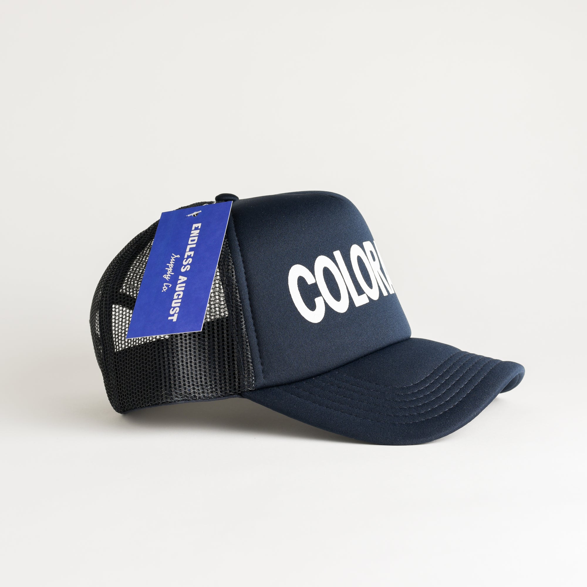 Colorado Recycled Trucker Hat - navy