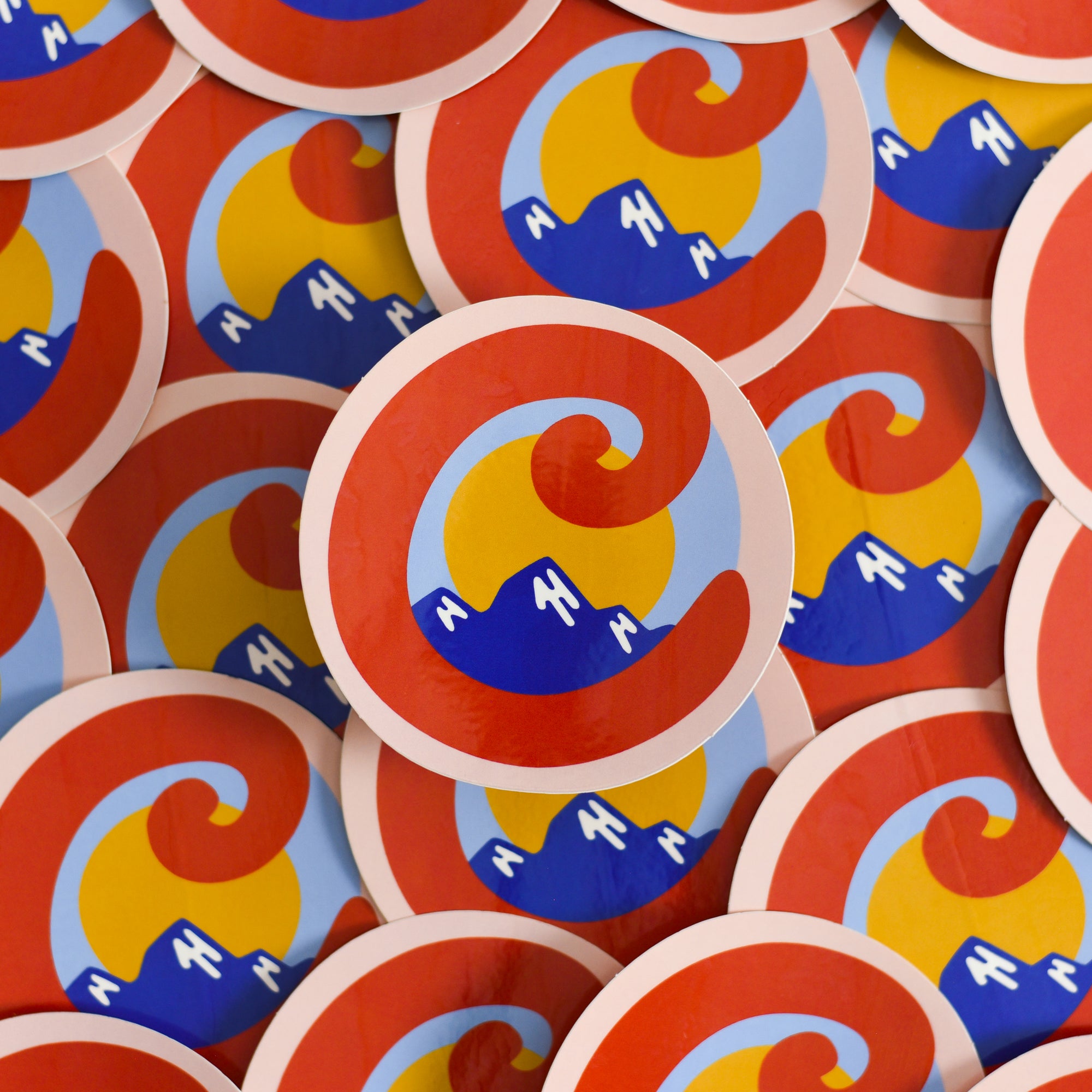 Colorado Glossy Large Sticker