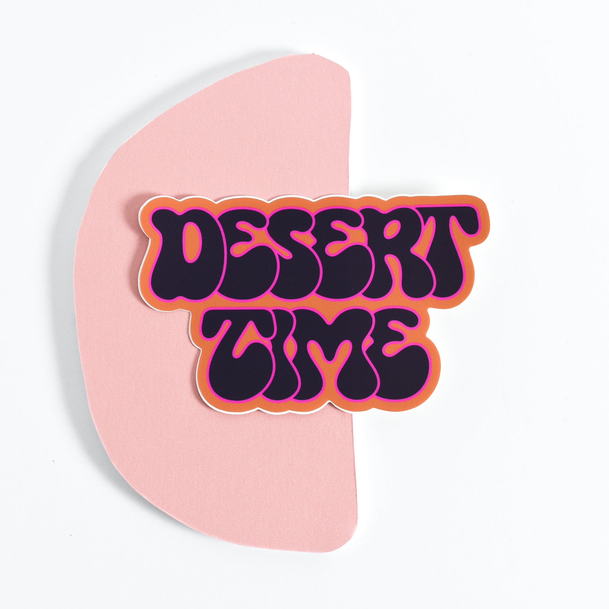 Desert Time Sticker - navy