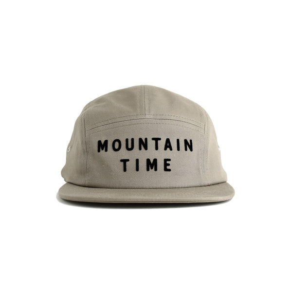 Mountain Time Five Panel Hat - khaki - Endless August Supply Co