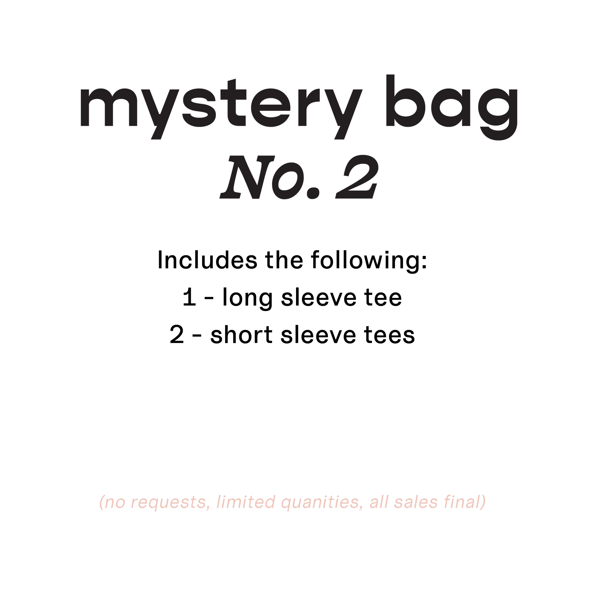 Mystery Bag No. 2