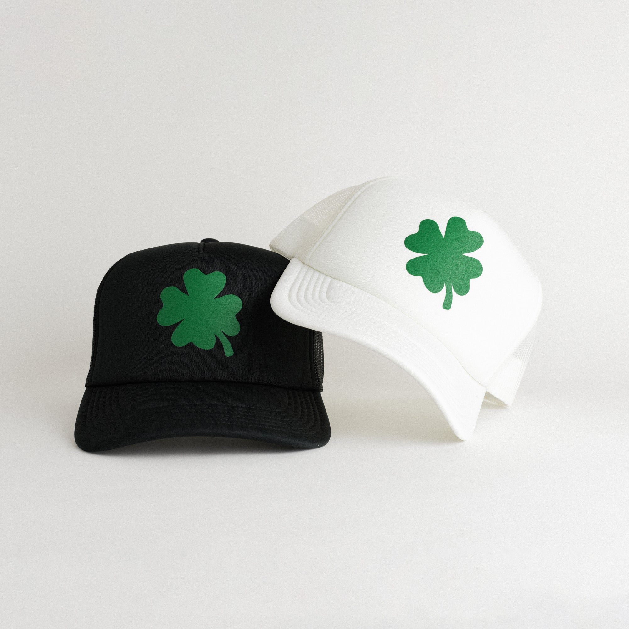 Casquette Baseball Trèfle Saint-Patrick - Chapeau Réglable Maille Creux Homme Femme