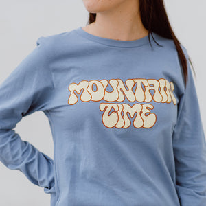 Mountain Time Long Sleeve Tee Shirts & Tops August Ink 