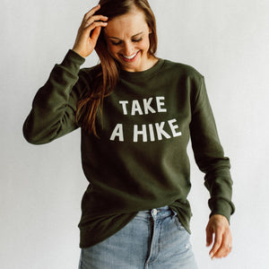 Take A Hike Unisex Sweatshirt womens August Ink 