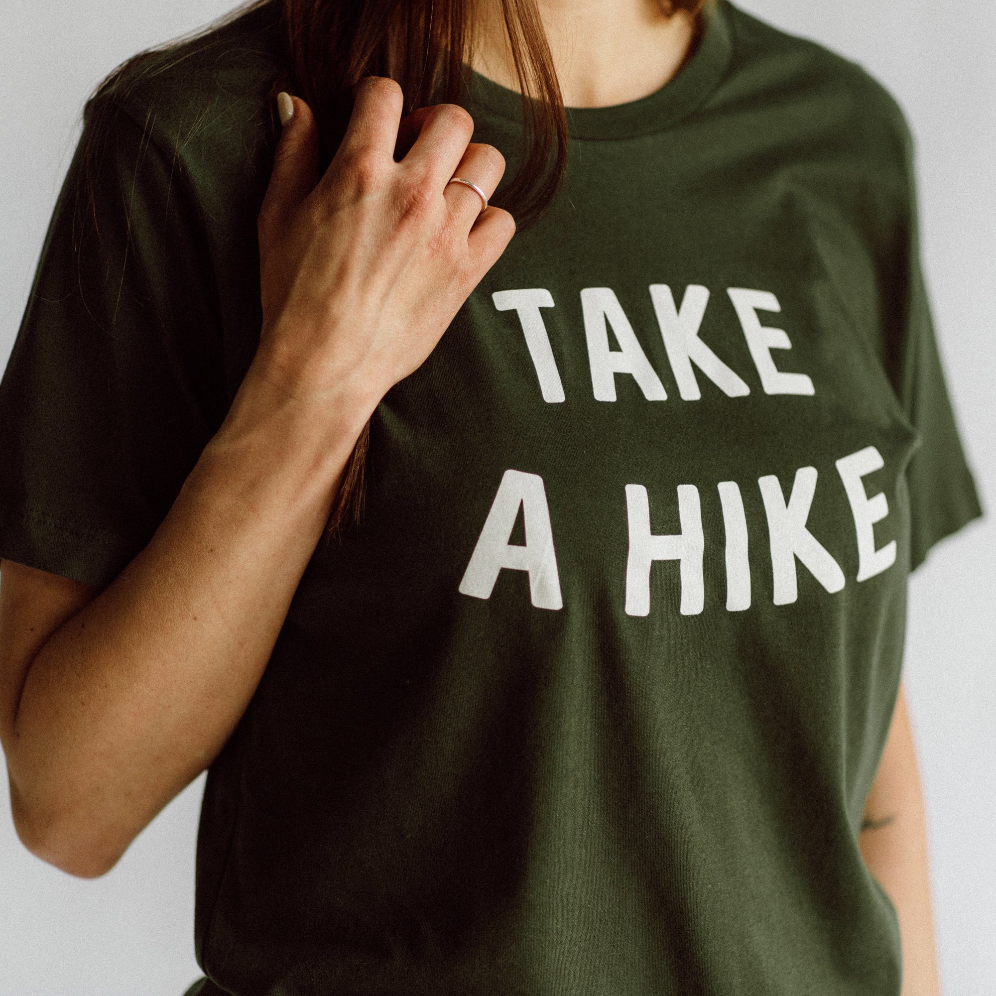 Take A Hike Unisex Tee womens August Ink 